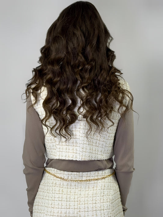 Gilet en tweed (PIÈCE UNIQUE)