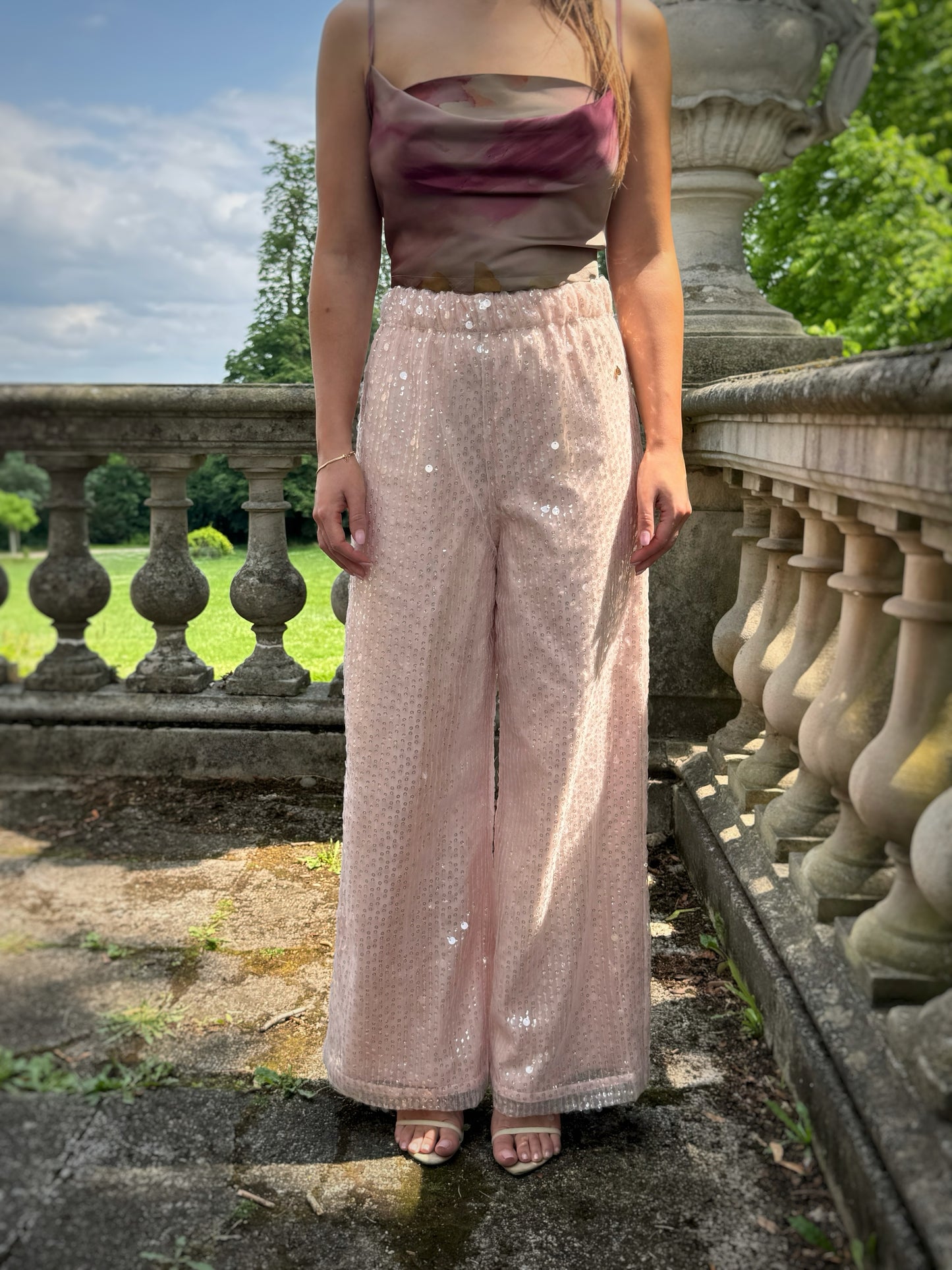 Pantalon à sequins