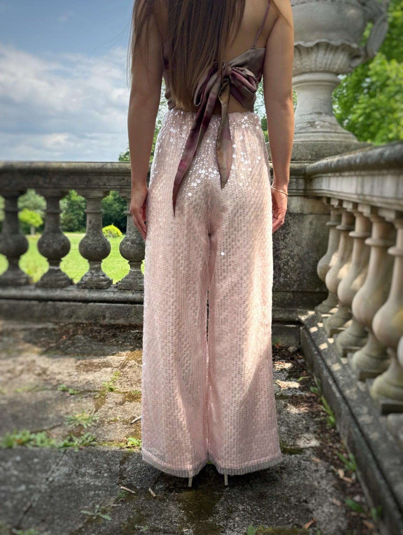Pantalon à sequins