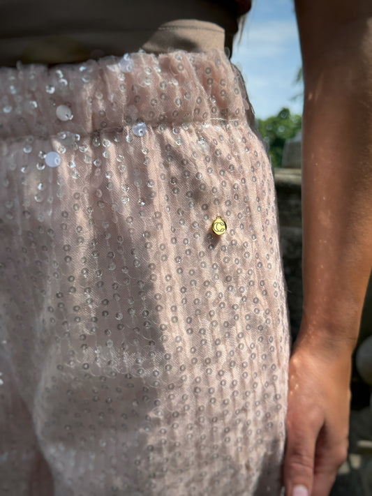 Pantalon à sequins