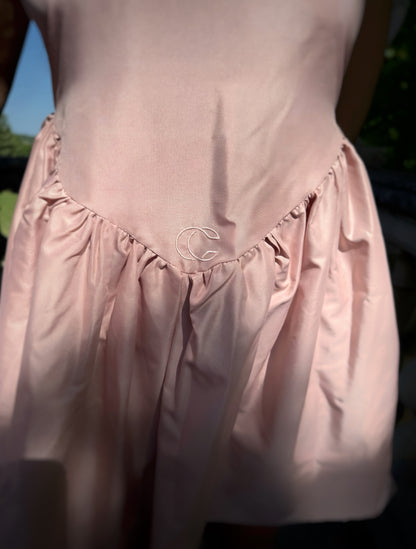Robe boule à strass